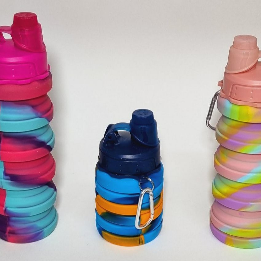 قمقمه سیلیکونی آکاردئونی اسکول فنس