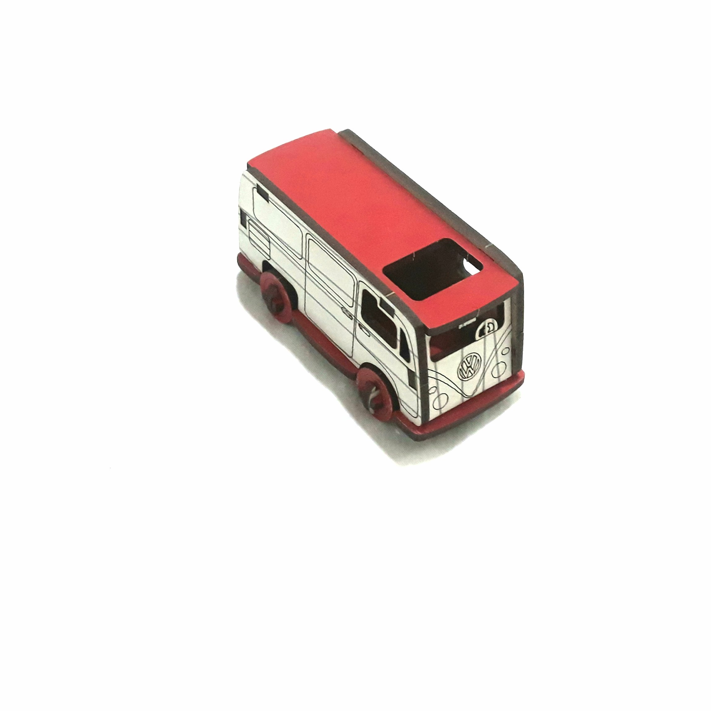 ماشین مینی بوس چوبی متحرک 