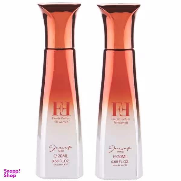 عطر جیبی زنانه ژک ساف مدل FF حجم 20 میلی لیتر بسته 2 عددی