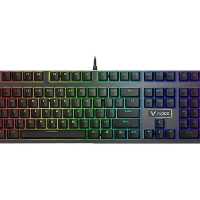 کیبورد با سیم گیمینگ رپو مدل RAPOO V700 RGB Alloy