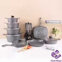 سرويس قابلمه ارتيستون 25پارچه طوسي 2587