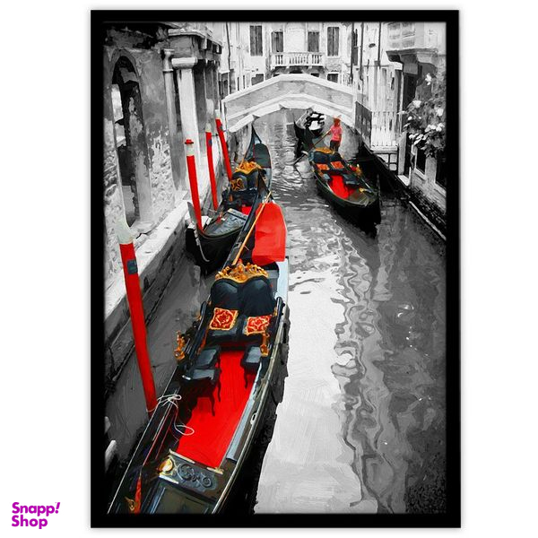 تابلو بکلیت طرح نقاشی رودخانه ونیز مدل B-11204