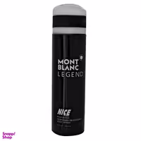 بادی اسپلش مردانه نایس پاپت مدل Mont Blac Legend حجم 200 میلی لیتر