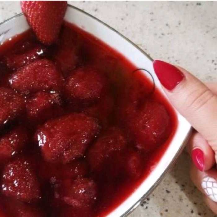 مربا توت فرنگی خاگی وبهداشتی