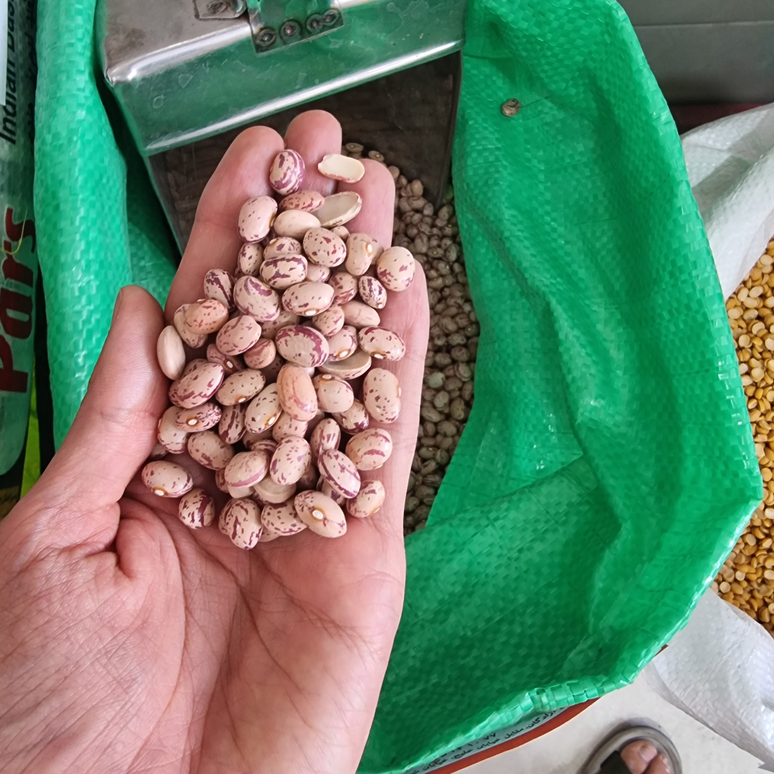 لوبیا چیتی دستچین و بوجار شده5کیلویی 