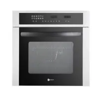 فر توکار برقی مدل DF4101-65 لتکا استیل شیشه مشکی درسا
