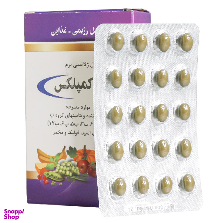 کپسول ب کمپلکس دانا بسته 60 عددی