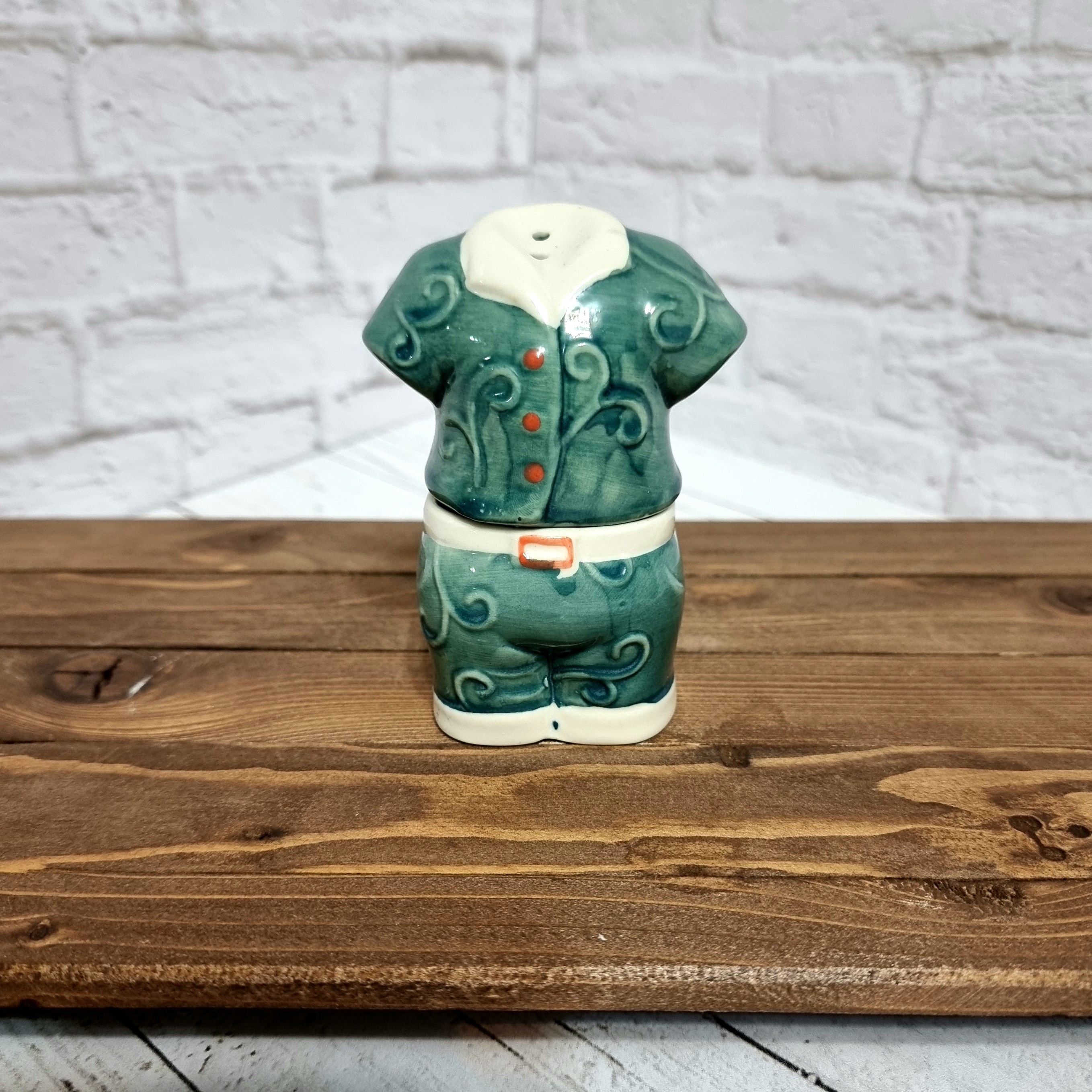 نمکدان و فلفل پاش سرامیکی مدل آدم