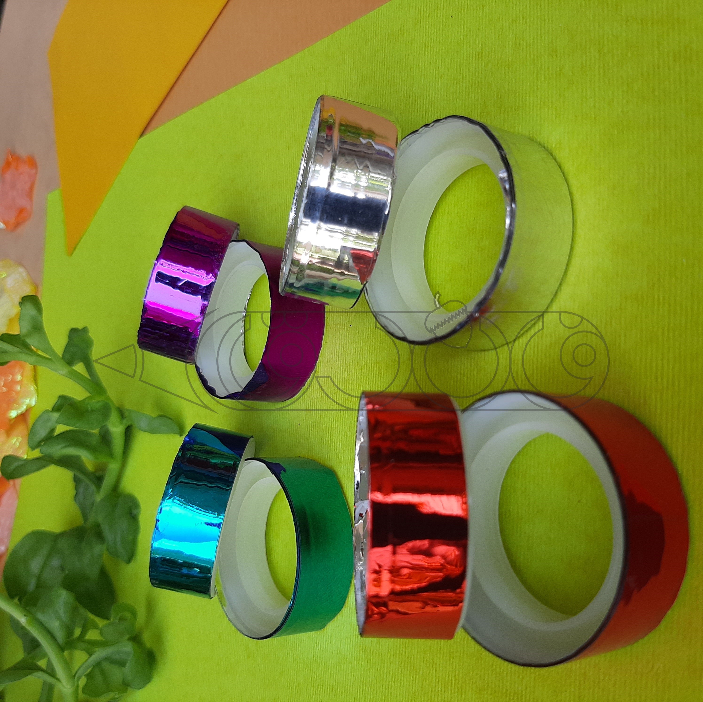 چسب رنگی نواری ساده