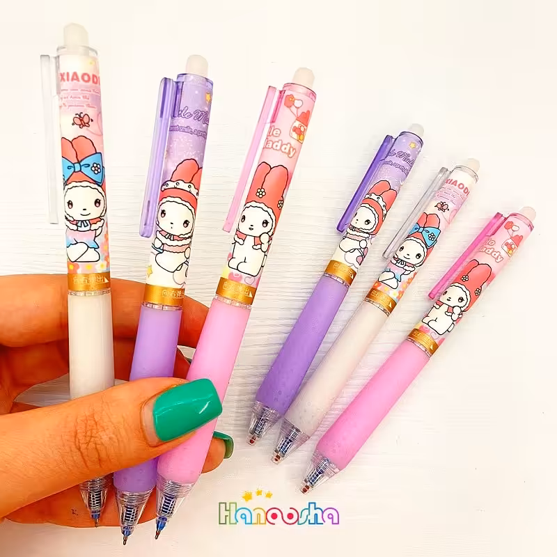 خودکار پیچی پاک کن دار طرح خرگوش (مولانگ)