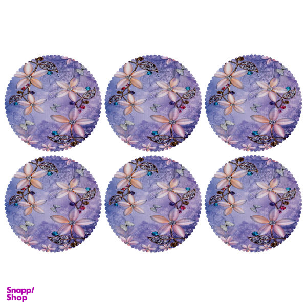 زیربشقابی مدل U2-42821 بسته 6 عددی