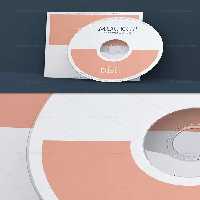 موکاپ سی دی و کاور | گرافیک با طعم تربچه