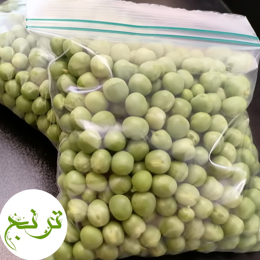 نخود فرنگی تازه در بسته های 300 گرمی 