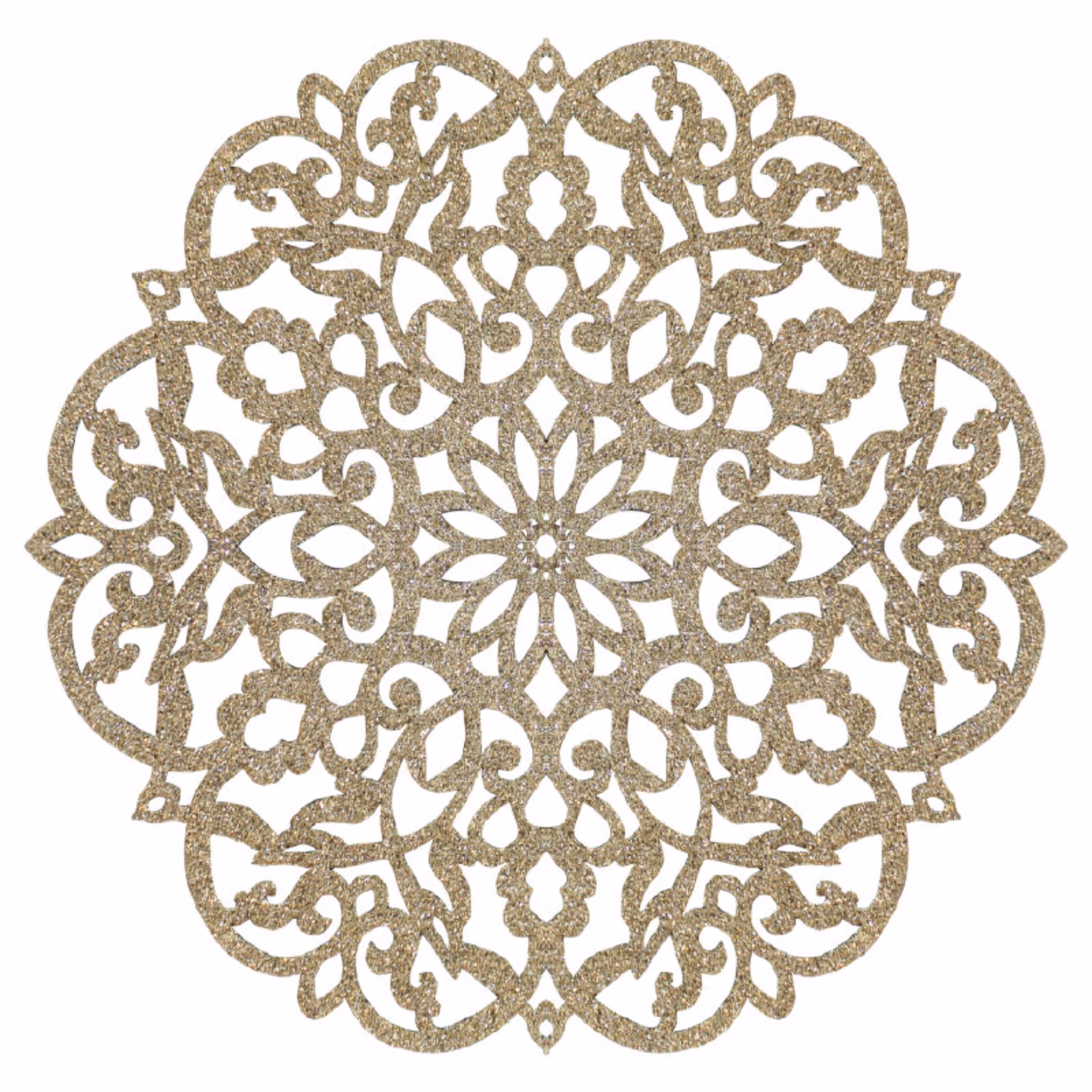 رومیزی مدل بهار قطر 32سانتیمتر بدون اکلیل