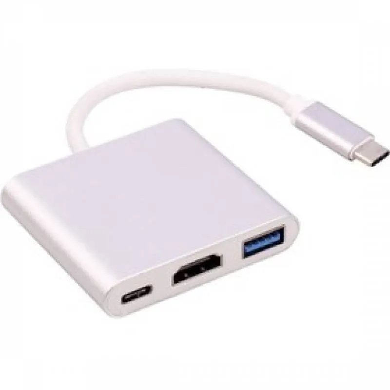 تبدیل Type-C به HDMI / USB3.0/ USB-C کی نت مدل K-COUC30HU