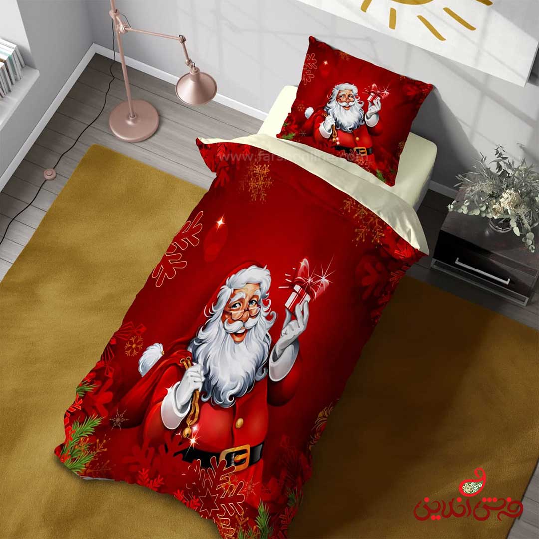 روتختی سه بعدی طرح بابا نوئل کد 3128