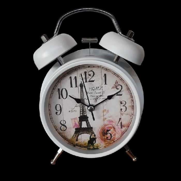 ساعت رومیزی زنگ‌دار  طرح برج ایفل 