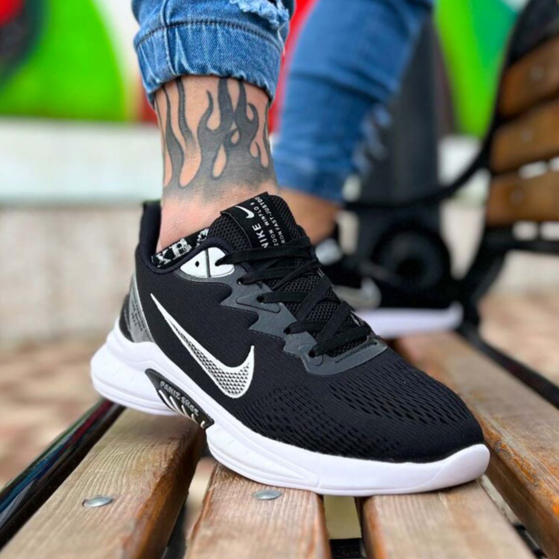 کتونی مردانه نایک RUNNING
مخصوص پیاده روی در دو رنگ مشکی و طوسی