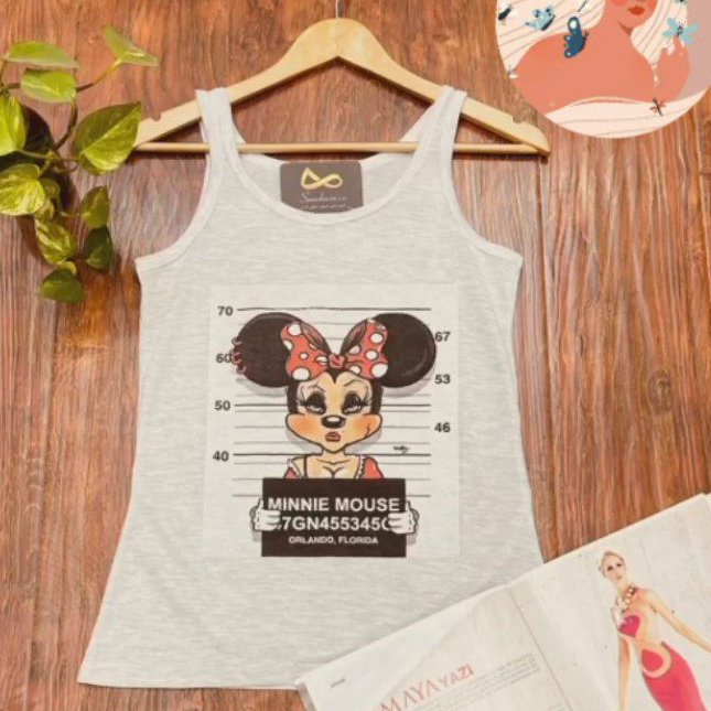 تاپ میکی موس،جنس ملانژ ،کیفیت عاااالی،بسیار سبک و خنک،فری سایز 36 الی 42
