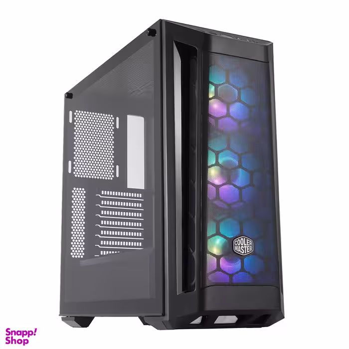 کیس کامپیوتر کولر مستر (Cooler Master) مدل MasterBox MB511 ARGB رنگ مشکی