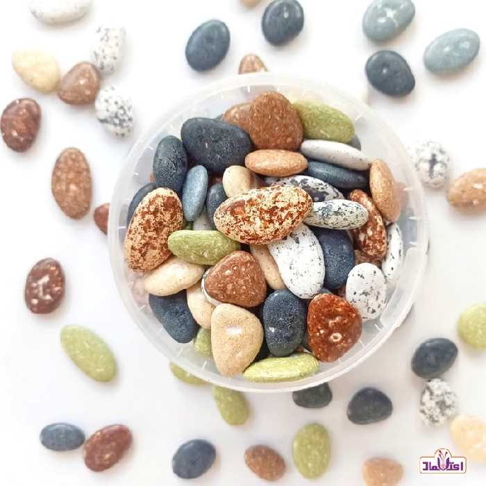 شکلات سنگی رودخونه ای (جیلی بیلی) یک کیلویی اعتماد سطلی | amazonchi