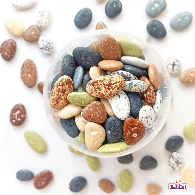 شکلات سنگی رودخونه ای (جیلی بیلی) یک کیلویی اعتماد سطلی | amazonchi