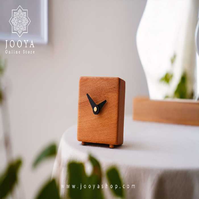 ساعت چوبی مدل مانا