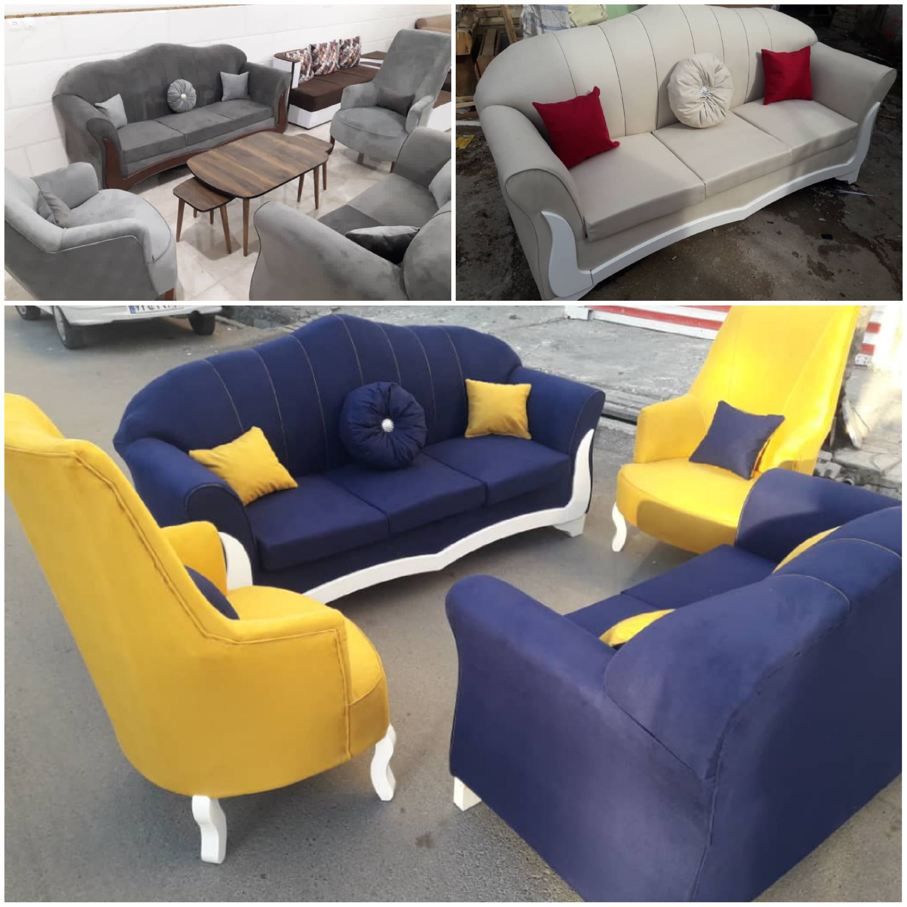 مبل راحتی آریا ست 7 نفره 