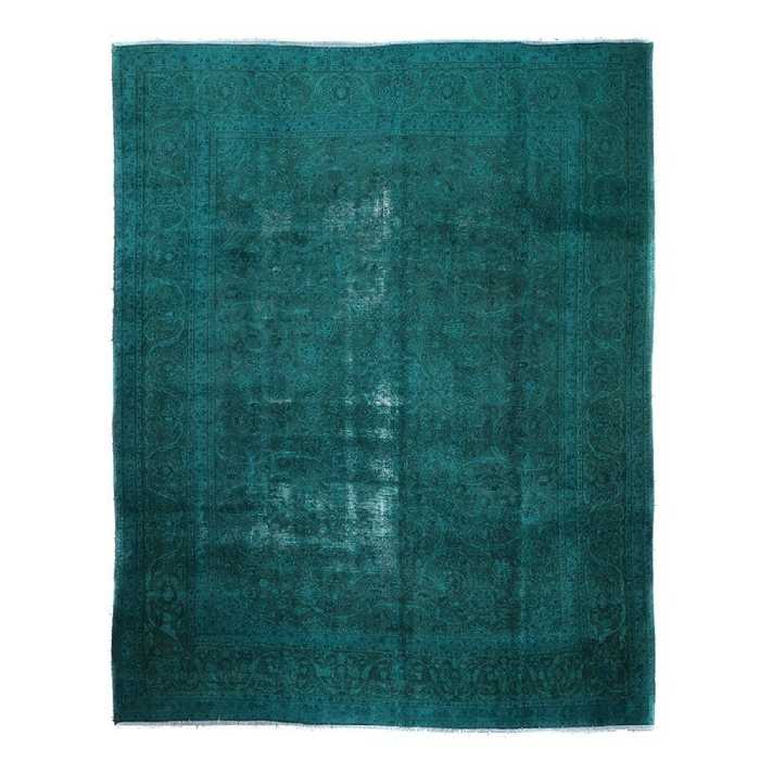 فرش دستبافت رنگ شده یازده ونیم متری مدل وینتیج کد K4102247(فروش چکی 6 ماهه با کد تخفیف farshgereh)