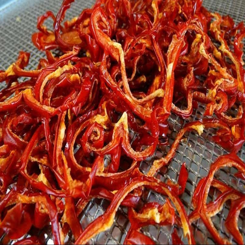 فلفل دلمه ایی  قرمز خشک شده اعلا  