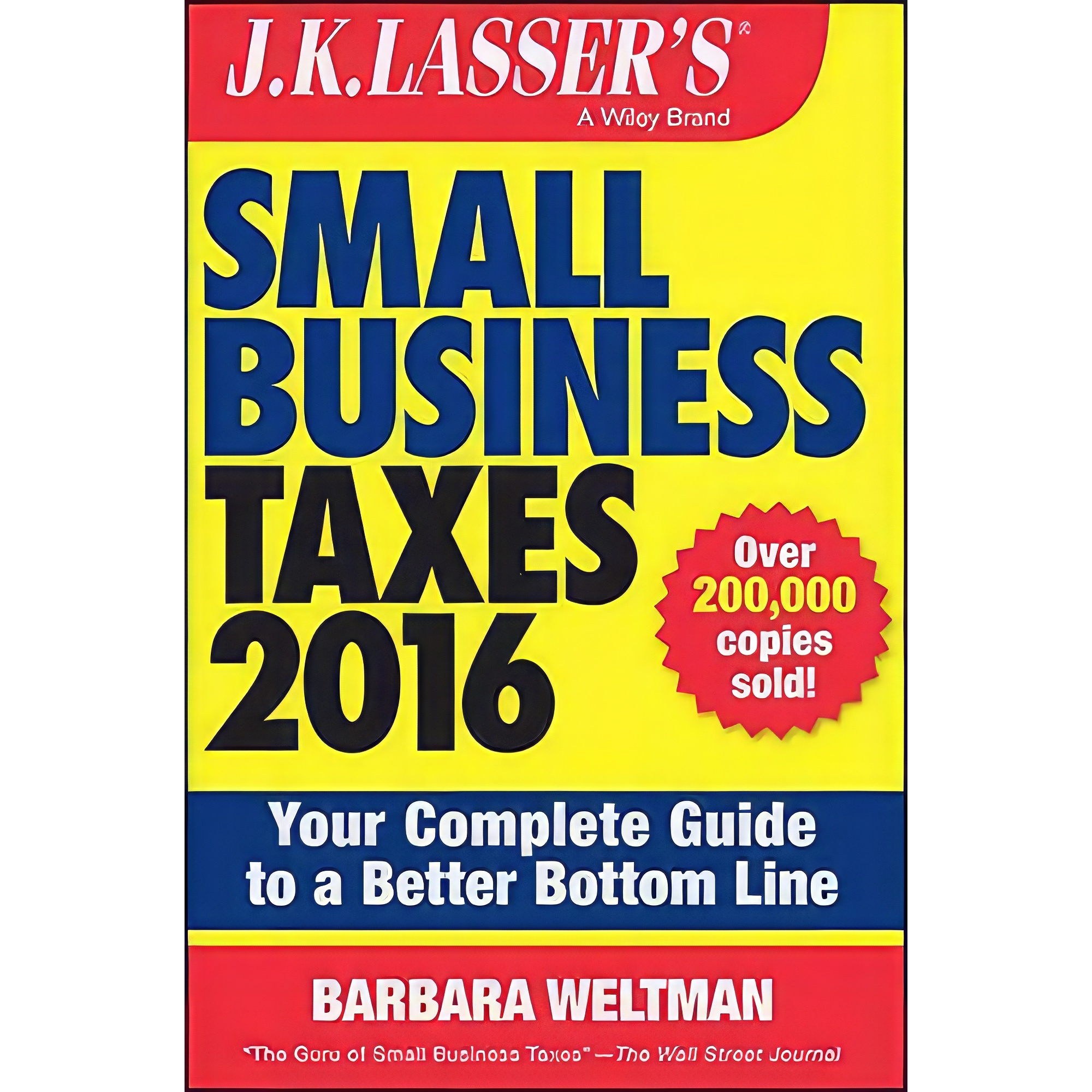 کتاب زبان اصلی JK Lassers Small Business Taxes اثر Barbara Weltman