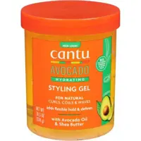 ژل استایلینگ حالت دهنده و آبرسان آووکادو مو فر کانتو Cantu Avocado Hyd