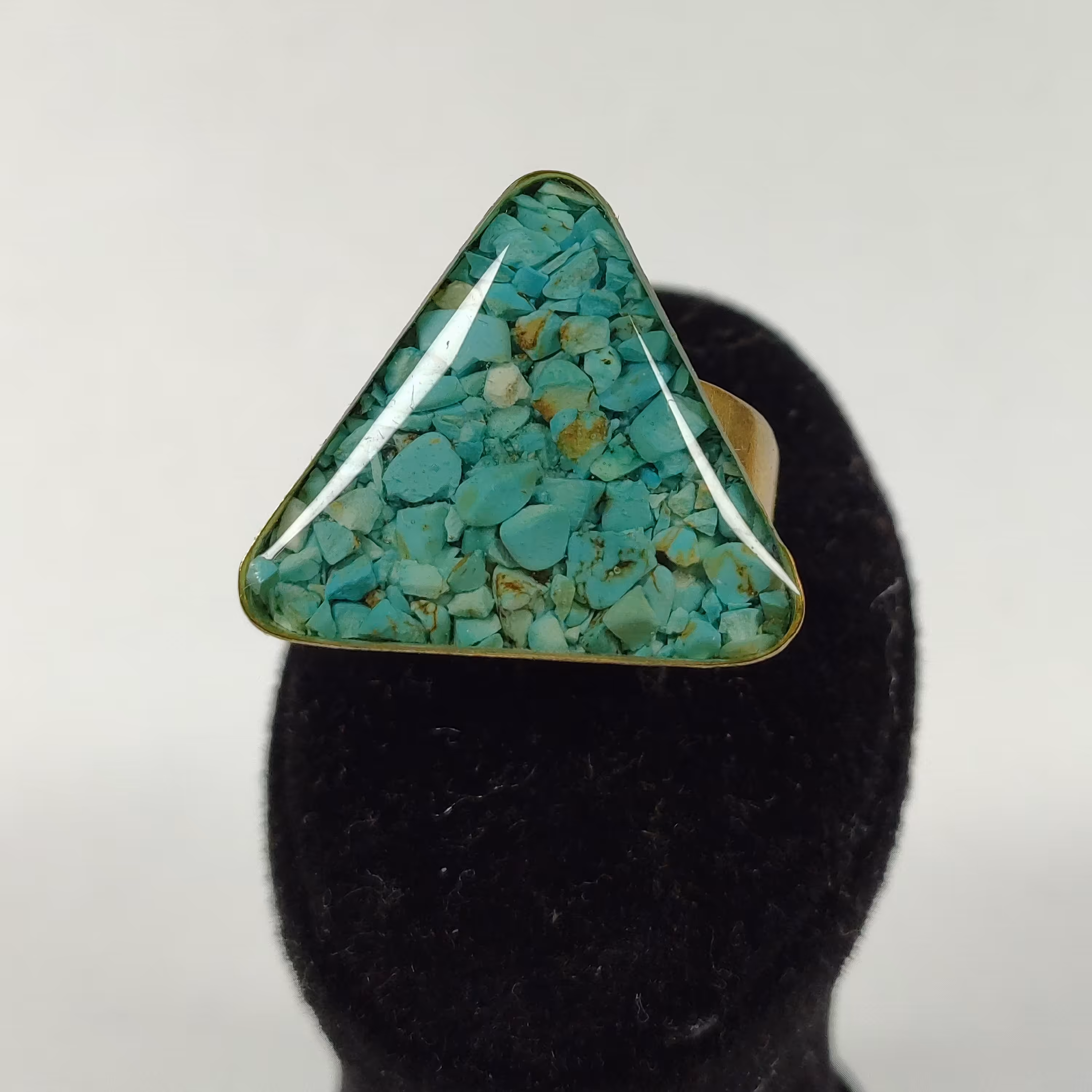 انگشتر  سنگ رزینی کد 26