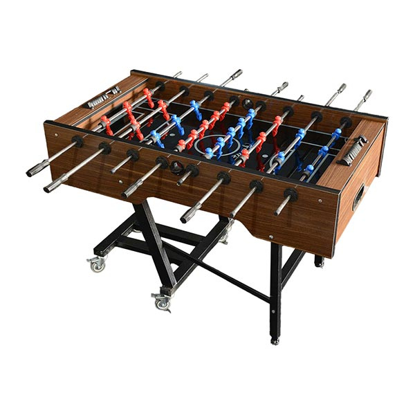 فوتبال دستی پایه تاشو چرخدار کف شیشه ای کد F34