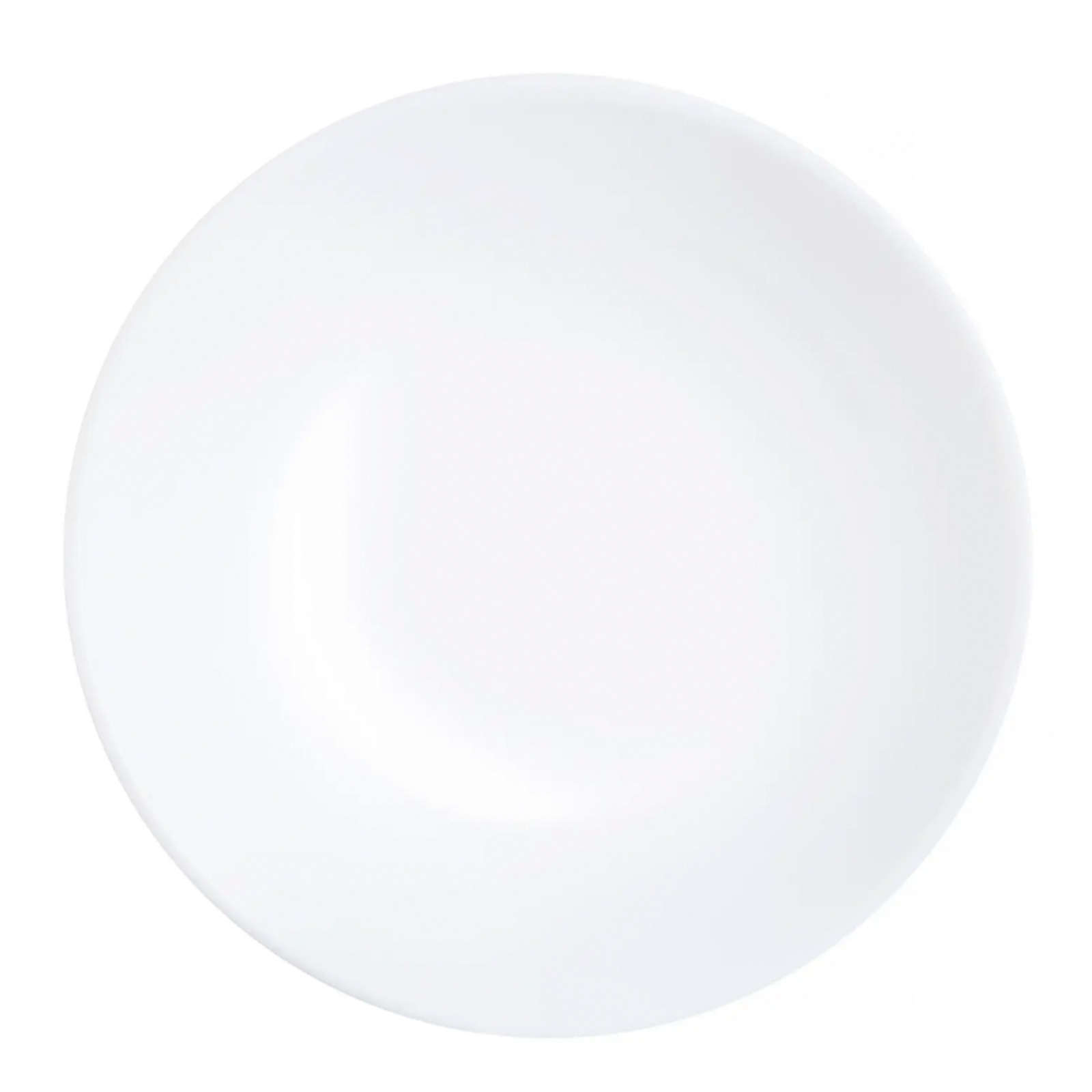 دیس گرد آرکوپال لومینارک مدل لبه دار سفید