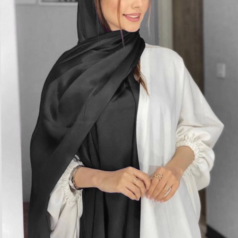شال مشکی بامبو