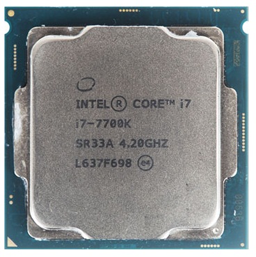 پردازنده تری اینتل مدل Core-i7 7700K با فرکانس 4.2 گیگاهرتز