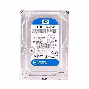 خرید هارد وسترن دیجیتال یک ترابایت آبی - بهترین قیمت   گارانتی 12 ماهه در آی تی شبکه