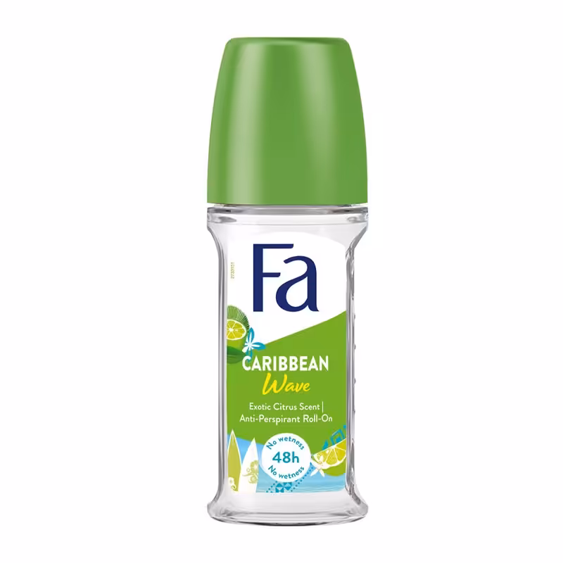 مام رول ضد تعریق زنانه مدل Caribbean Lemon فا 50 میل