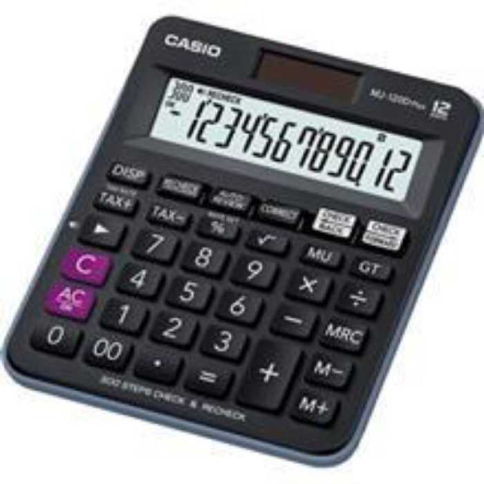 ماشین حساب کاسیو مدل CASIO MJ-120D Plus (اصل- ارسال رایگان)