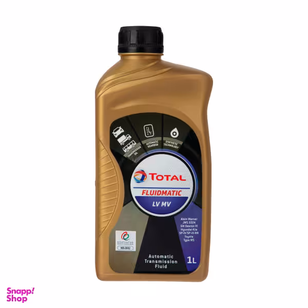 روغن گیربکس خودرو اتوماتیک توتال مدل LVMV حجم 1 لیتر