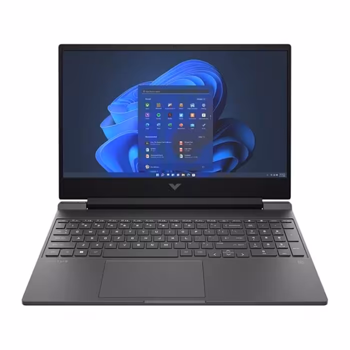 لپ تاپ اچ پی 15.6 اینچی مدل Victus 15 FA0031DX پردازنده Core i5 12450H رم 8GB حافظه 256GB SSD گرافیک Full HD 4GB GTX1650