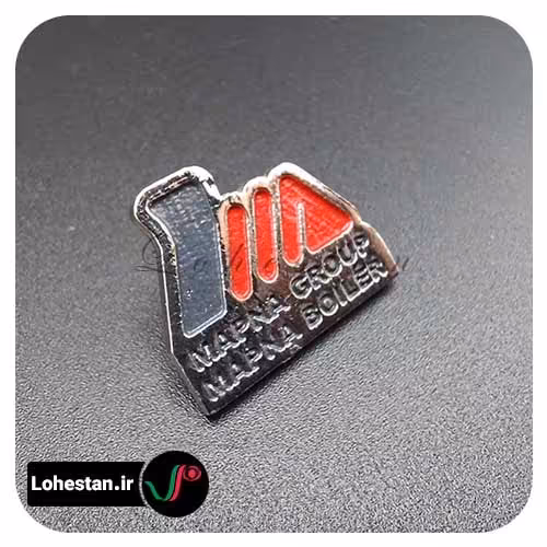 بج سینه رنگی کد 4 | بج برای سینه | چاپ لوگو روی بج