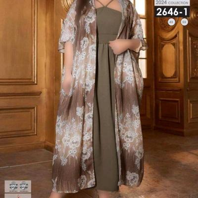 ست رویه و سارافون دکلته سایزبزرگ2646