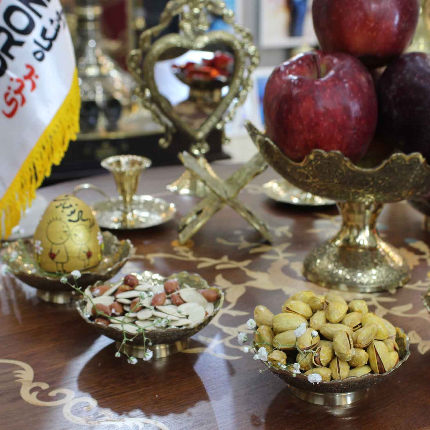 هفت سین طرح 7 فروشگاه برنزی