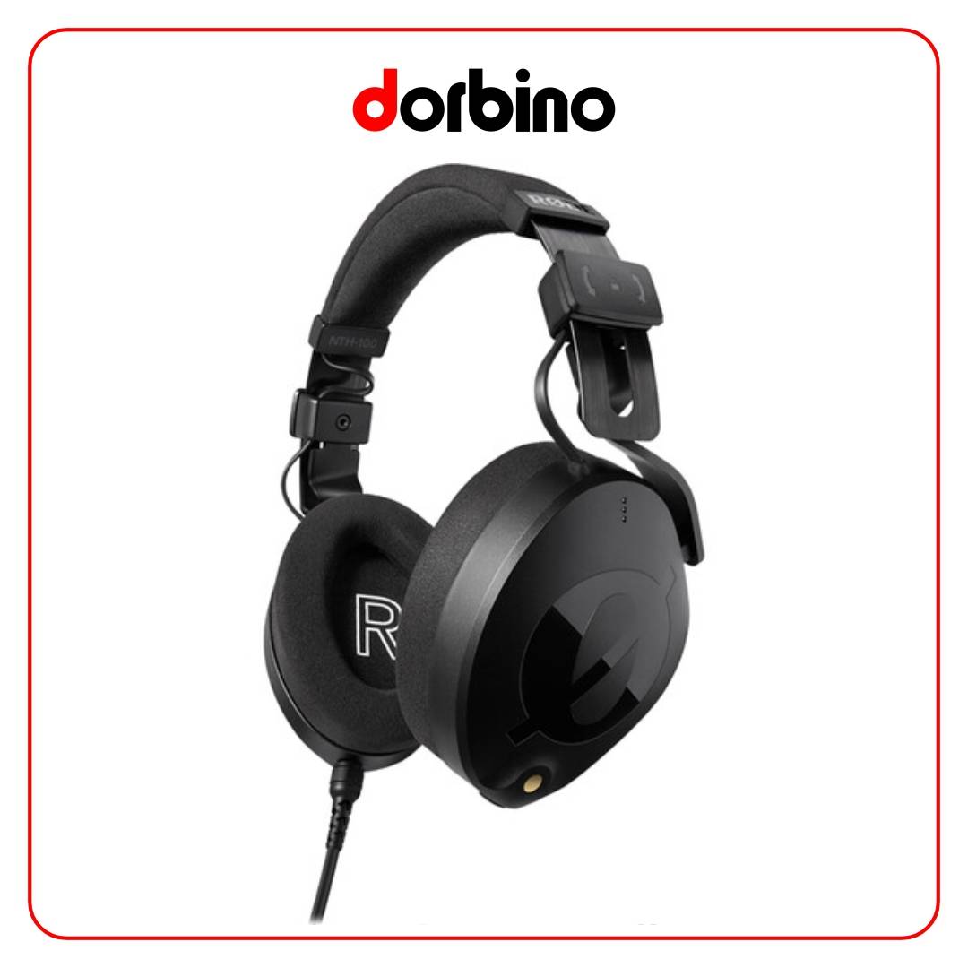 Rode NTH-100 Professional Closed-Back Over-Ear Headphones (Black) - فروشگاه دوربین دوربینو