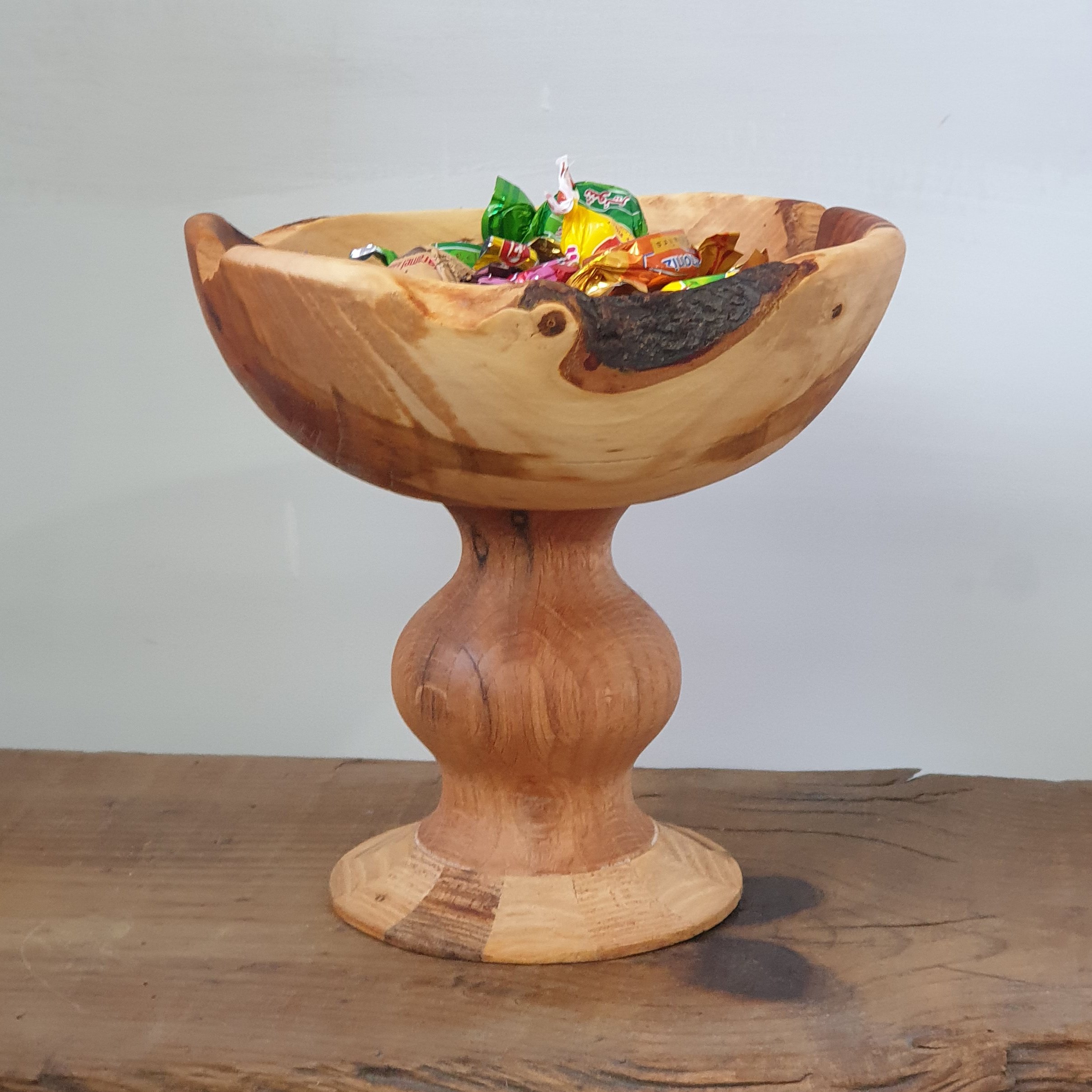 شکلات خوری چوبی روستیک