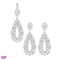 نیم ست نقره زنانه اقلیمه کد NN349