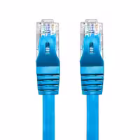 کابل شبکه پچ کورد Cat 6  با طول 50 سانتی متر کی نت پلاس Knet Plus Cat6 UTP Patch Cord Cable KP-N1038