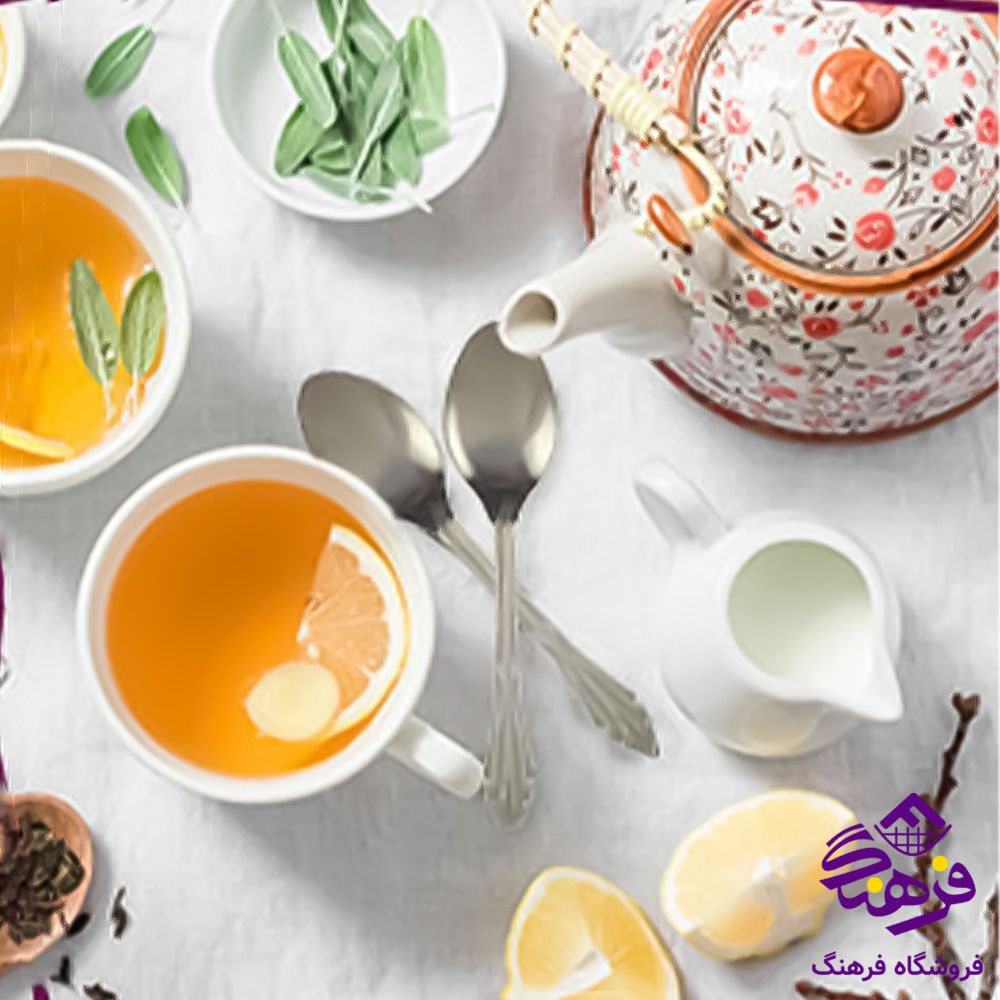 قاشق چای خوری ویکتوریا اعلا (6عددی)